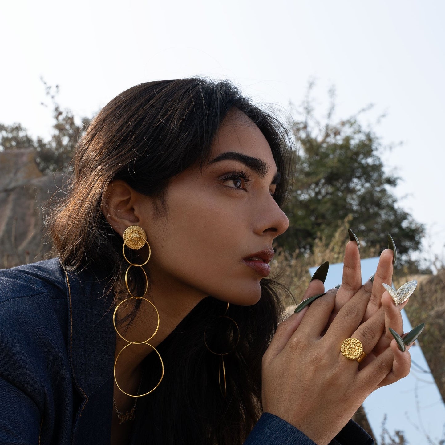 dwar hoops - Ridhi Asrani