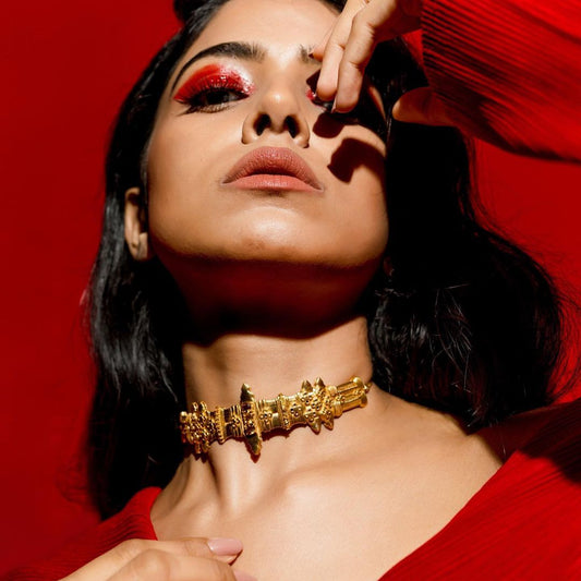 Veda choker freeshipping - Ridhi Asrani
